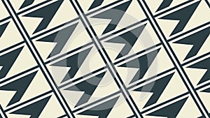 Dynamic Geometric Pattern of Triangles and Arrows Vector, vector design Generative AI
