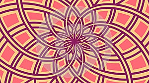 Dynamic Geometric Spiral Pattern Abstract Background Vector, vector design Generative AI