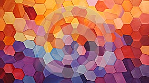 Dynamic Geometric Tapestry Colorful Wonders Interlock and Entwine background