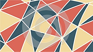 Dynamic Geometric Triangle Pattern. Abstract Modern Design Background Vector, vector design Generative AI