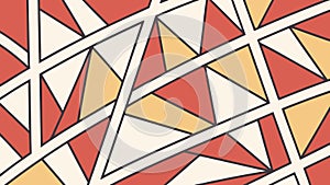 Dynamic Geometric Triangle Pattern, Modern Abstract Background, vector design Generative AI