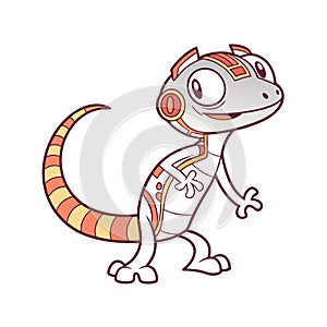 Dynamic Gizmo the Techy Gecko Character photo