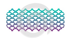 Dynamic Gradient Wave Mesh: Abstract Geometric Pattern Design, vector design Generative AI