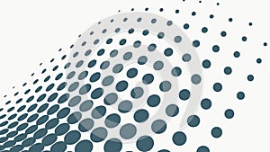 Dynamic halftone dot pattern, abstract texture, vector design Generative AI