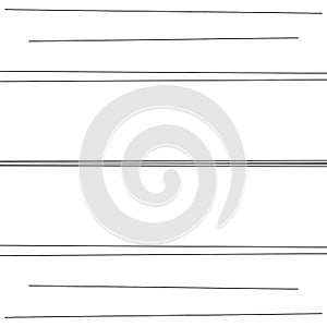 Dynamic horizontal lines, stripes. Random linear, lineal pattern