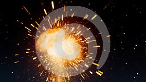 Explosive Energy Bursting into the Darkness