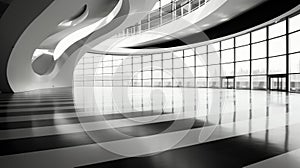 Dynamic Intersections: Geometric Lines and Curves in Modern Interior