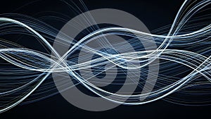 Image is digitally generated emphasizing abstract art and design