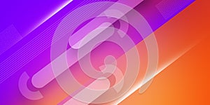 Dynamic lines abstract background. 3D shadow effects and fluid gradients. Modern overlapping forms