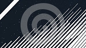 Dynamic lines create motion effect photo