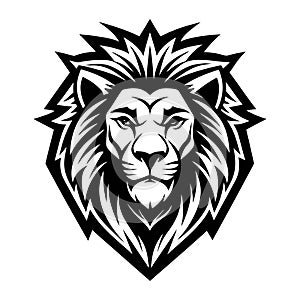 Dynamic Lion Logo Designs with Distinct Sharp Edge photo