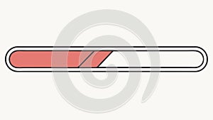 Dynamic Loading Progress Bar, Visual Status Indicator, vector design Generative AI