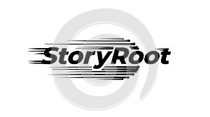 Dynamic logo featuring the text 