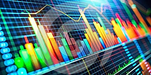 Dynamic Market Data Vibrant Charts and Graphs