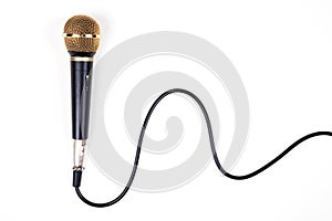 A dynamic microphone