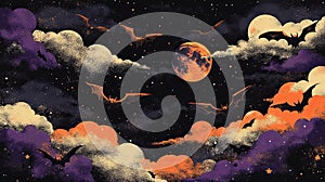Haunted Night Sky photo