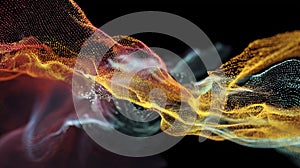 Dynamic Particle Flow Visualization GenerativeAI