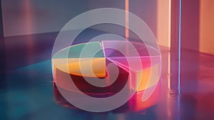 dynamic pulsating pie chart