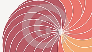 Dynamic Radial Lines Abstract Swirl Pattern Design, vector design Generative AI