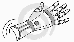 Dynamic Robotic Arm Hand, Advanced Automation, Future Tech, vector design Generative AI