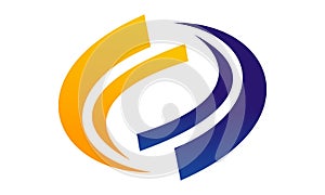 Dynamic Rotation Logo Design Template