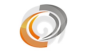 Dynamic Rotation Logo Design Template