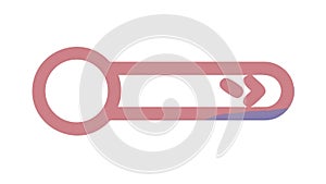 Dynamic Search Bar with Arrow Buttons, vector design Generative AI