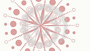 Dynamic Starburst Dot Pattern, Radiating Energy, vector design Generative AI