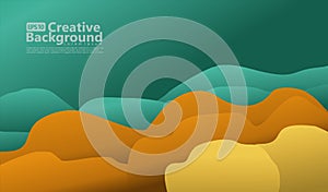 Dynamic style background design with fluid color gradient elements