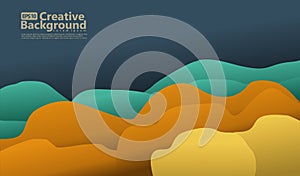 Dynamic style background design with fluid color gradient elements