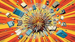 Dynamic Tech & Office Explosion: Information Burst