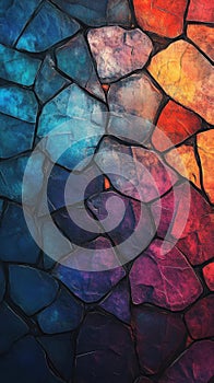 Dynamic Texture. Abstract gradient visual