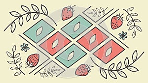 Dynamic Triangle Pattern, Modern Geometric Abstract, vector design Generative AI