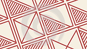 Dynamic Triangular Line Pattern Abstract Vector, vector design Generative AI