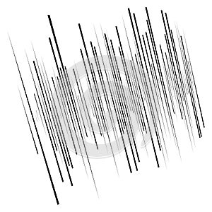 Dynamic vertical parallel lines, stripes pattern. straight streaks, strips element. linear, lineal pattern. line half-tone element