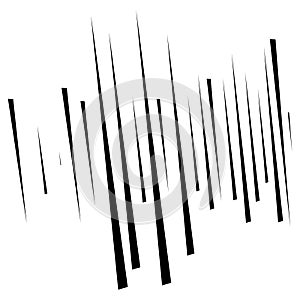 Dynamic vertical parallel lines, stripes pattern. straight streaks, strips element. linear, lineal pattern. line half-tone element