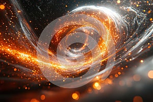 Dynamic Visualization of Quantum Physics with Particles and Wavefunctions in Space