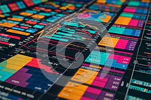 This dynamic visualization of the stock market showcases