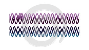 Dynamic Wavy Pattern: Abstract Flow Design, vector design Generative AI