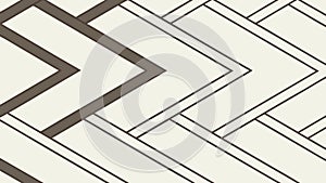 Dynamic zigzag line pattern, energetic abstract vector background, vector design Generative AI