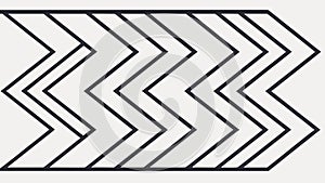 Dynamic Zigzag Pattern, Geometric Abstract Background, Modern Design, vector design Generative AI