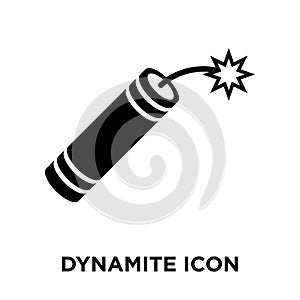 Dynamite icon vector isolated on white background, logo concept