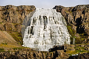 Dynjandi waterfall iceland