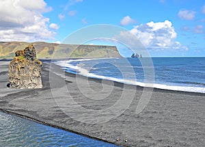 Dyrholaey black beach, Iceland