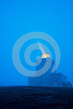 Dyrholahey Lighthouse in Southern Iceland