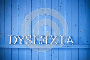 Dyslexia Background Concept photo