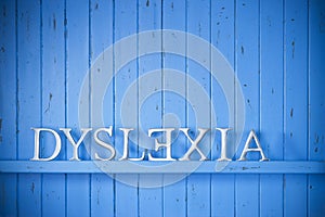 Dyslexia Background Concept