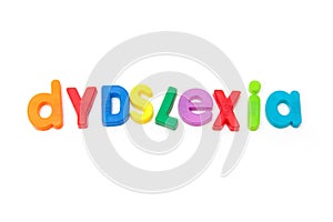 Dyslexia sign photo