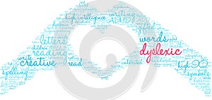 Dyslexic Word Cloud photo