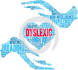 Dyslexic Word Cloud photo